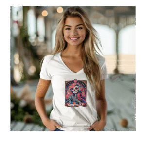 'The Gamer' Printed White T Shirt