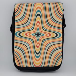 Groovy Multi-Colored Crossbody Bag