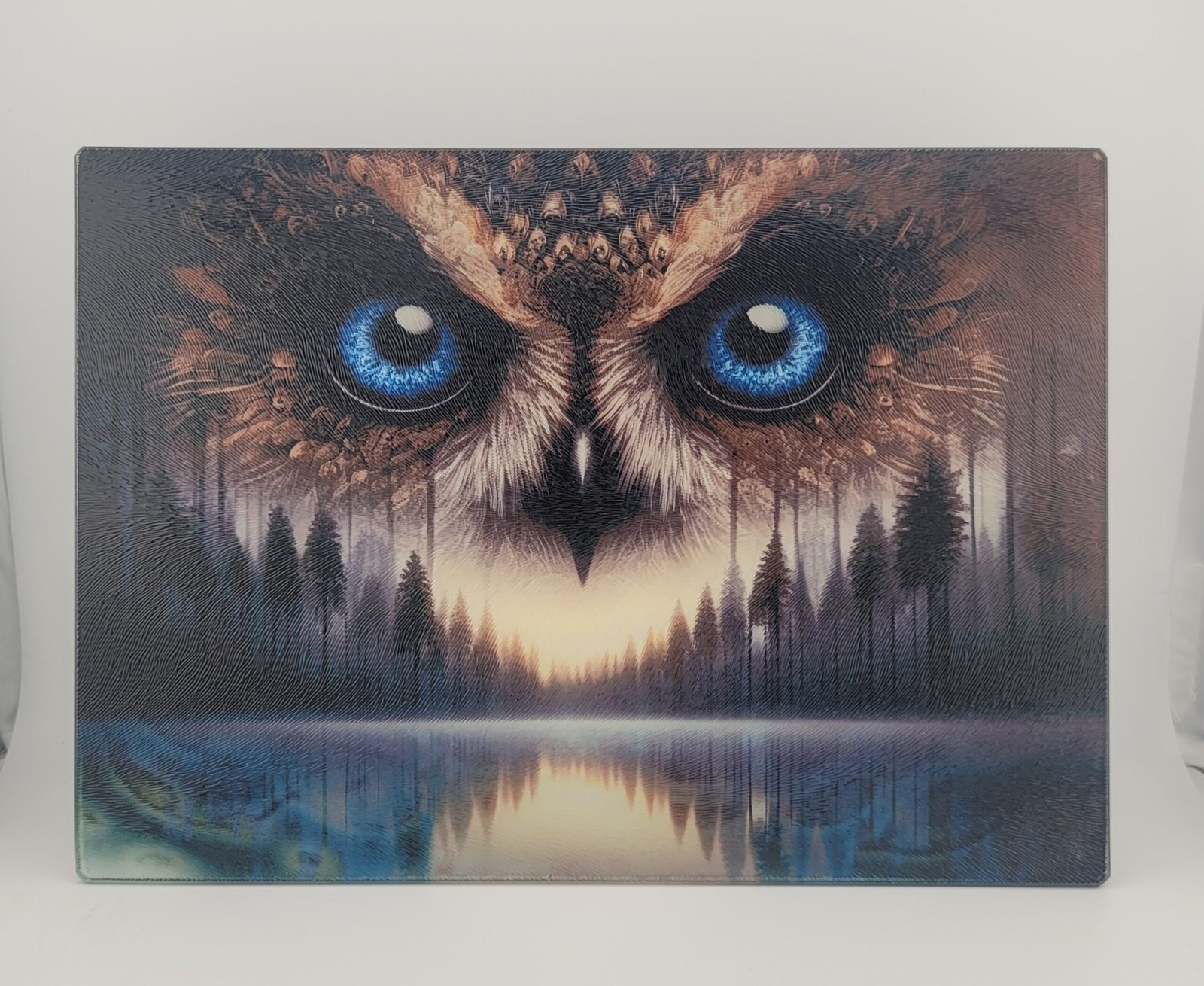 Eagle Large Glass Cutting Board