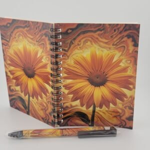 Sunflower Notepad & Pen