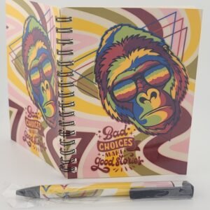Bad Choices Gorilla Notepad & Pen
