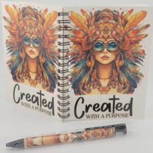 'Created With A Purpose' Notepad & Pen