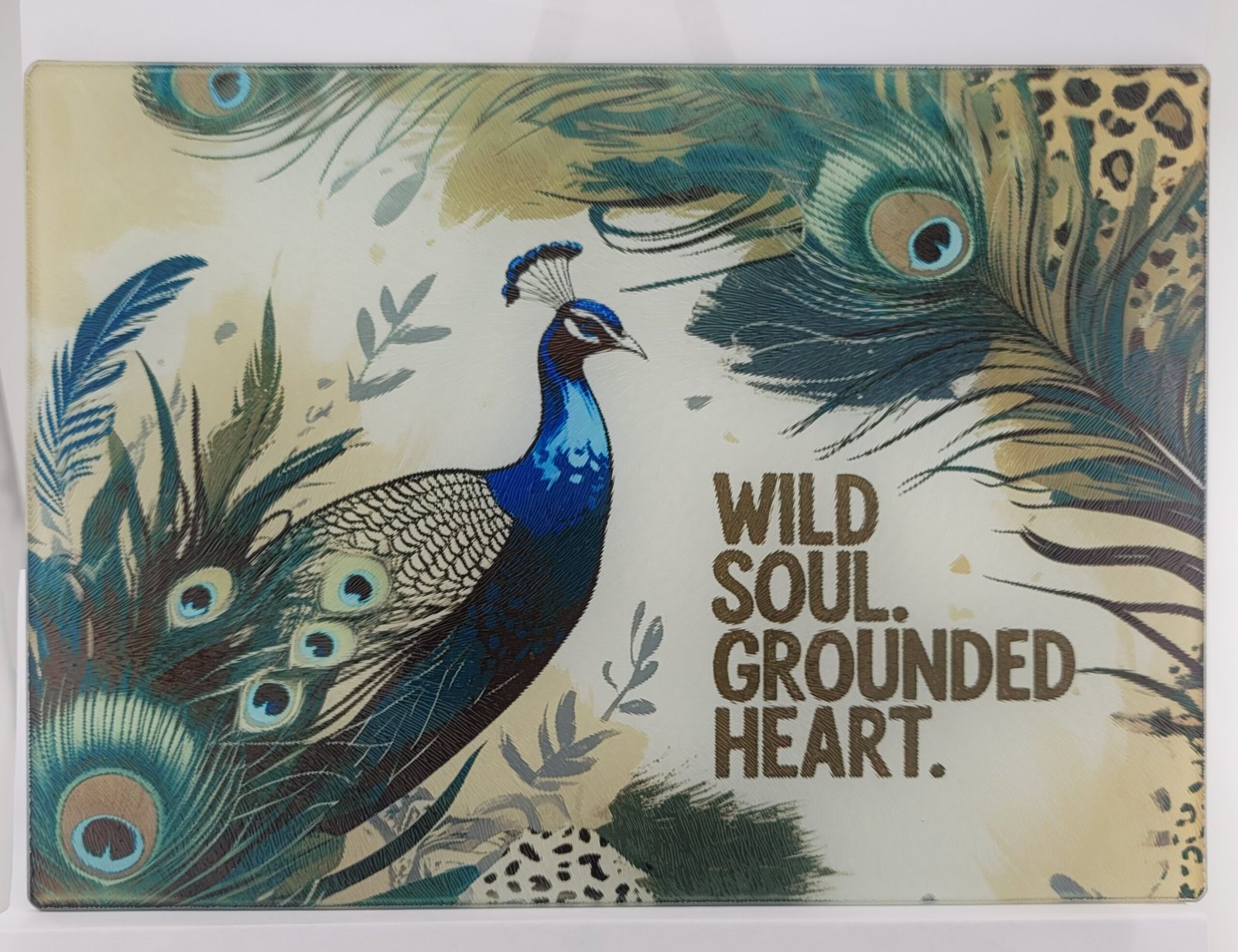 Wild Soul Large Glass Board
